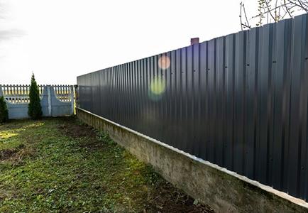 Паркан із профнастилу